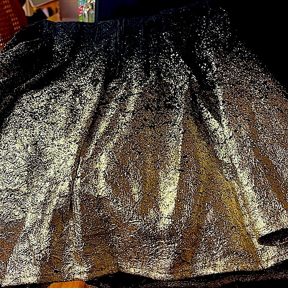 B Darlin Dress in Black & Gold - Picture 2 of 4